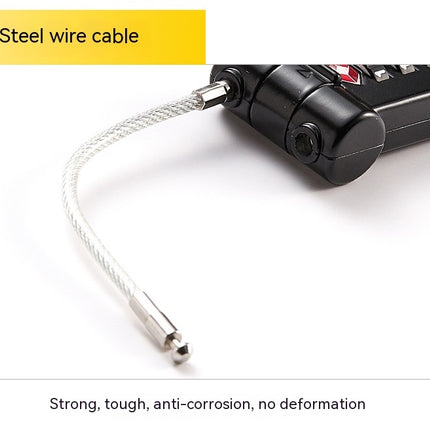 TSA Luggage Locks - Digit Combination Padlocks - Approved Travel Lock for Suitcases & Baggage