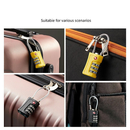 TSA Luggage Locks Digit Padlocks Travel Lock for Suitcases & Baggage Combination Lock