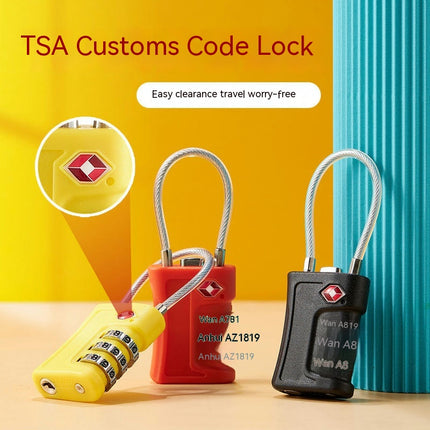 TSA Luggage Locks Digit Padlocks Travel Lock for Suitcases & Baggage Combination Lock