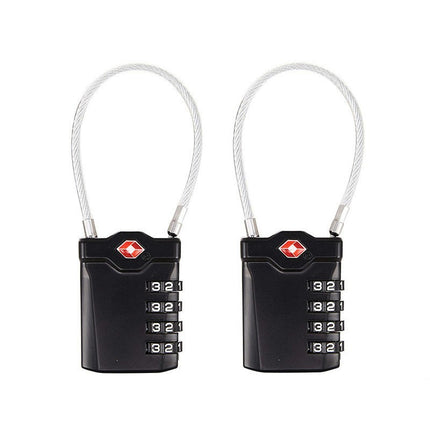 Luggage Locks, 2 Packs Suitcase Lock, Security Combination Padlocks Code Lock for Travel