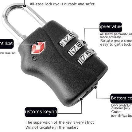 Luggage Locks,Luggage Locks Combination Padlock for Travel Bag, Suitcase Locker Backpack