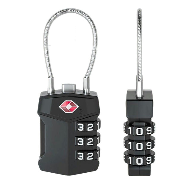 TSA Luggage Locks, Security Padlock, Combination Padlocks, Code Lock for Travel Suitcases Luggage Bag