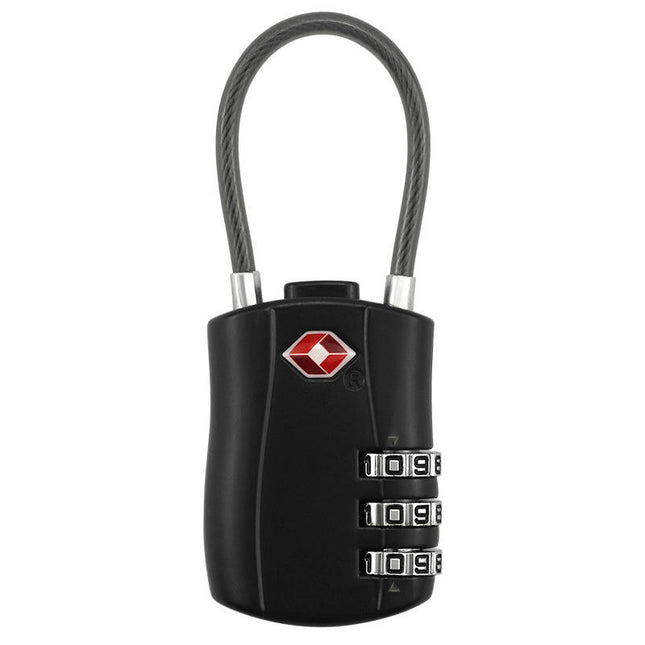 Cable Luggage Locks, Digit Padlocks Combination Lock for Travel Bag, Suit Case & Luggage