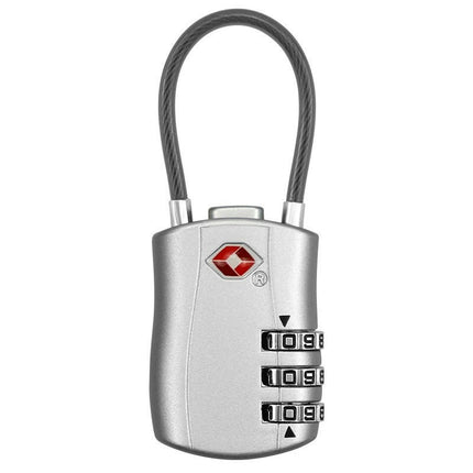 Cable Luggage Locks, Digit Padlocks Combination Lock for Travel Bag, Suit Case & Luggage