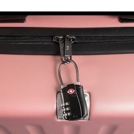 Cable Luggage Locks, Digit Padlocks Combination Lock for Travel Bag, Suit Case & Luggage