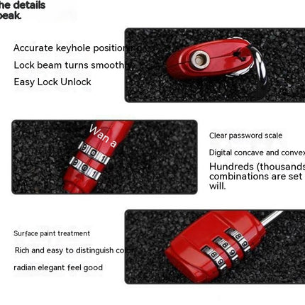 Luggage Locks Travel Locks, Suitcase Padlock for Luggage, Keyed Luggage Locks for Suitcases