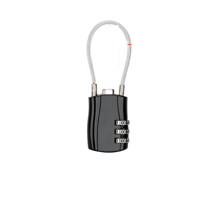 Luggage Locks Travel Locks Wire Combination Lock Padlock Suitable for Travel Luggage Suitcase