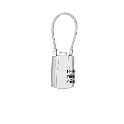 Luggage Locks Travel Locks Wire Combination Lock Padlock Suitable for Travel Luggage Suitcase