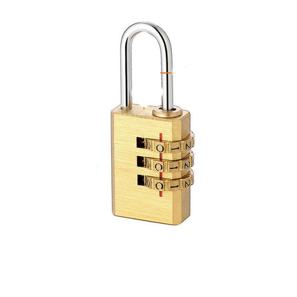 Mini Luggage Password Lock Customs Luggage Locker Small Password Runner Padlock Brass Code Locks