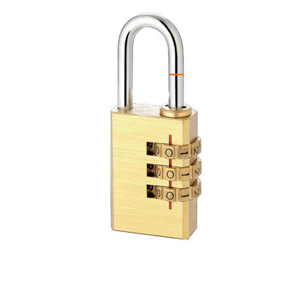 Mini Luggage Password Lock Customs Luggage Locker Small Password Runner Padlock Brass Code Locks