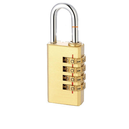 Mini Luggage Password Lock Customs Luggage Locker Small Password Runner Padlock Brass Code Locks