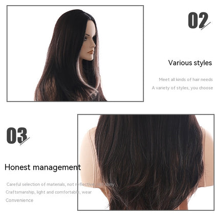 Charming Wig Long Long Straight Layered Synthetic Hair Wigs for Women for Daily Party Use