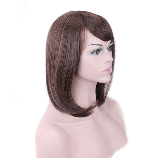 Hair Wigs Synthetic Wigs for Women Short Straight Bob Hair Wig with Bangs Short Hairstyles