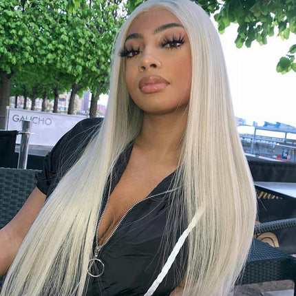 Long Straight Hair Lace Front Wigs Natural Straight Lace Wigs with Synthetic Lace Front Wigs for Women