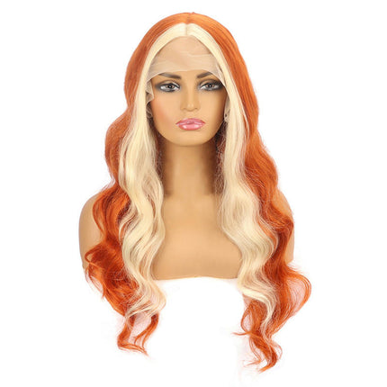 Long Waves Hair Lace Front Wigs Natural Lace Wigs with Synthetic Lace Front Wigs for Women