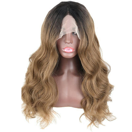 Long Waves Hair Lace Front Wigs Natural Lace Wigs with Synthetic Lace Front Wigs for Women