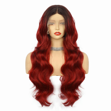 Long Waves Hair Lace Front Wigs Natural Lace Wigs with Synthetic Lace Front Wigs for Women