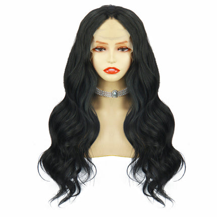 Long Waves Hair Lace Front Wigs Natural Lace Wigs with Synthetic Lace Front Wigs for Women