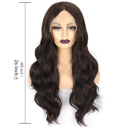 Long Waves Hair Lace Front Wigs Natural Lace Wigs with Synthetic Lace Front Wigs for Women