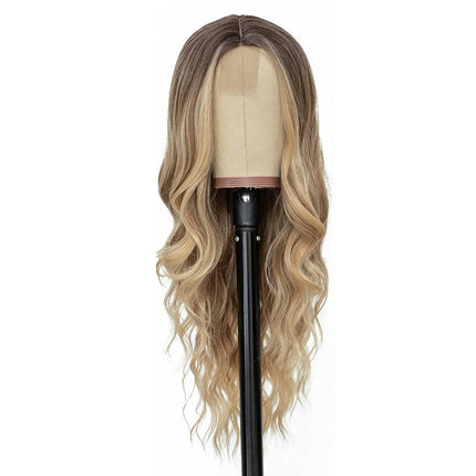 Wavy Long Curly Wigs for Women's Long Hair Lace Front Wigs, Wigs with Synthetic Wigs for Women