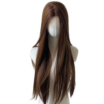 Straight Wig Wigs for Women Long Straight Synthetic Wig Natural Hair Wigs for Daily Cosplay