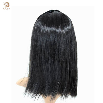 Wigs for Women, Women's Ancient Egyptian Black Wig with Braids and Gold Cleopatra Wig