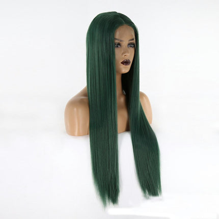 Lace Wigs Straight Long Hair Wig Synthetic Wig Wigs for Women Middle Part Lace Synthetic Wig