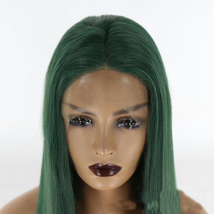 Lace Wigs Straight Long Hair Wig Synthetic Wig Wigs for Women Middle Part Lace Synthetic Wig