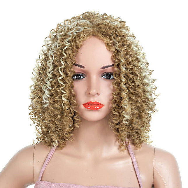 Deep Curly Wigs for Black Women Long Afro Curly Wig Natural Synthetic Wigs African Curly Wig