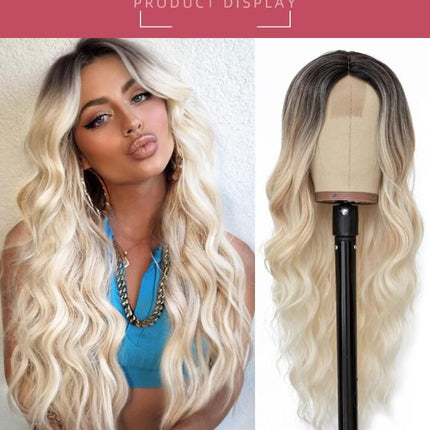 Long Wavy Synthetic Lace Wigs Loose Wave Wigs for Women Synthetic Wigs Curly Wavy Wig