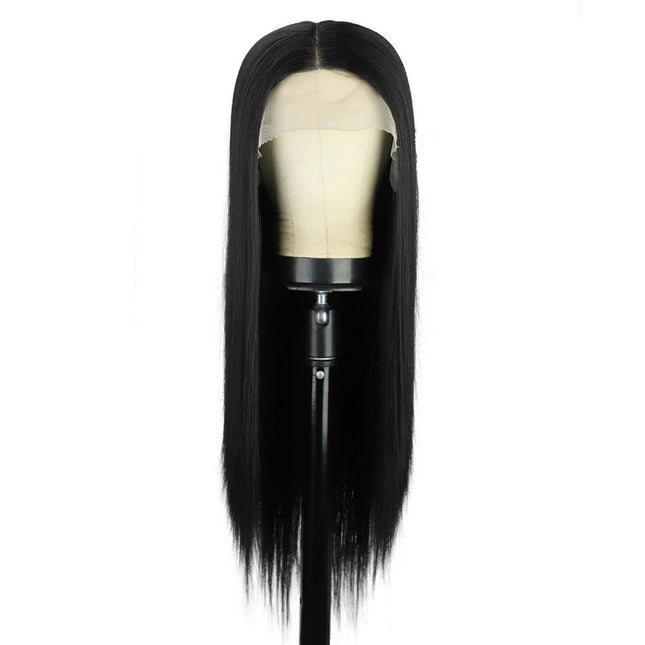 Long Wavy Wig for Women Long Straight Wig Synthetic Lace Wigs Wig for Daily Party