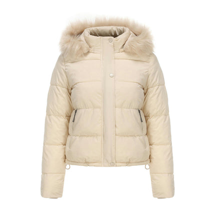 Women's Hooded Winter Coat Thicken Quilted Puffer Warm Jacket