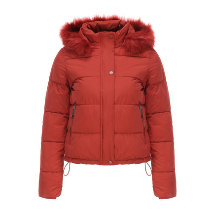 Women's Hooded Winter Coat Thicken Quilted Puffer Warm Jacket