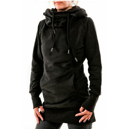 Women's Casual Fleece Hoodie Coat Sweatshirts Pullover with Pocket