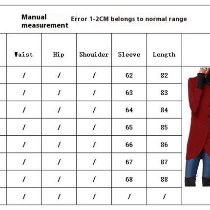 Women's Winter Warm Jacket Single Breasted Mid-Length Coat