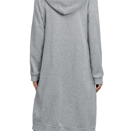 Women Casual Zip up Hoodies Tunic Sweatshirt Long Hoodie Jacket