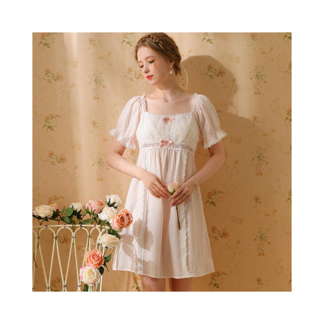 Women's Nightgowns Victorian Sleepwear Princess Nightdress