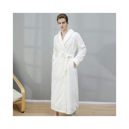 Plush Robes For Women Soft Warm Fleece Bathrobe for Women-A1