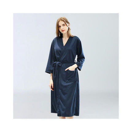 Robes For Women Lightweight Unisex Waffle Kimono Bathrobe