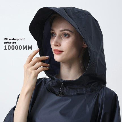 Raincoats For Women Men Rain Poncho Multifunctional Waterproof Raincoat with Hood for Adult