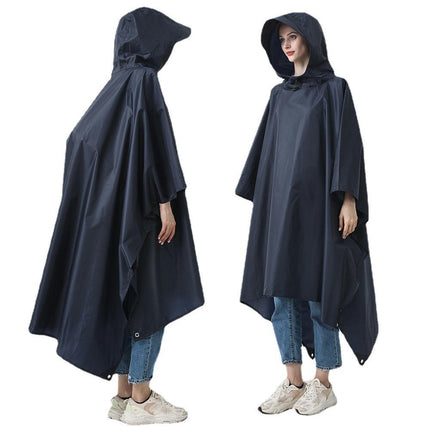 Raincoats For Women Men Rain Poncho Multifunctional Waterproof Raincoat with Hood for Adult