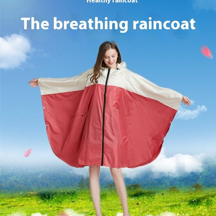 Women's Raincoat Men's Raincoats with Hood Hiking Cycling Rain Cover Poncho Rain Coat Outdoor