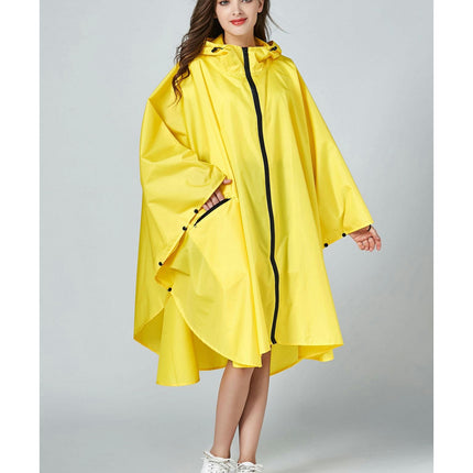 Women's Raincoats Waterproof Rain Poncho Lightweight Hiking Hooded Coat Jacket for Outdoor Activities