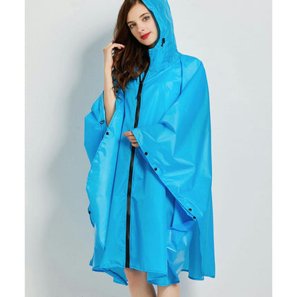 Women's Raincoats Waterproof Rain Poncho Lightweight Hiking Hooded Coat Jacket for Outdoor Activities