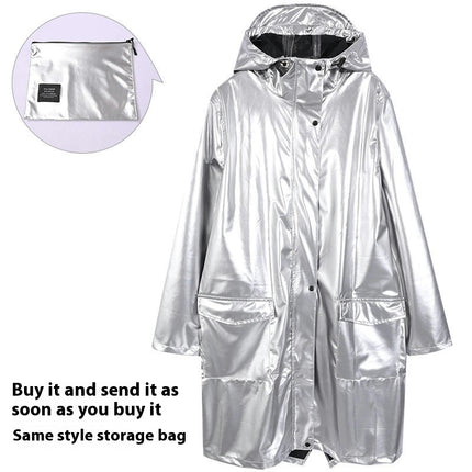 Womens Raincoats Waterproof Rain Poncho Reusable Hiking Hooded Coat Jacket for Outdoor Hiking Camping