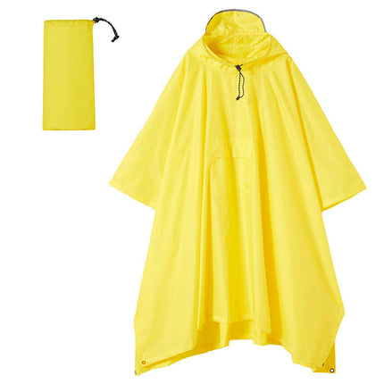 Hood Rain Ponchos for Women Men Lightweight Rain Jacket Outdoor Waterproof Hiking Cycling Raincoats