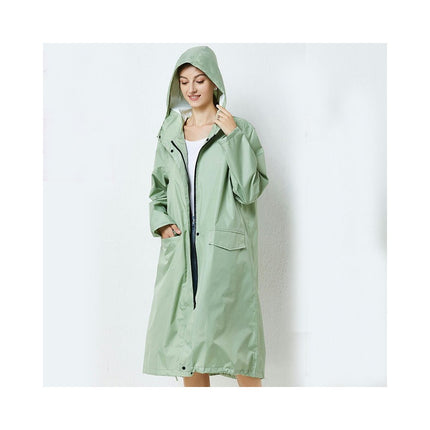 Women's Raincoats for Adults Raincoat Waterproof Rain Jacket Camping Hiking Outerwear Reusable