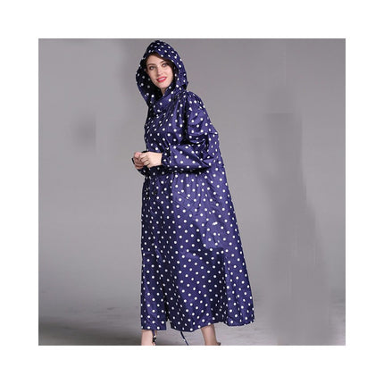 Women's Long Raincoats for Adults Raincoat Waterproof Rain Jacket Camping Hiking Rain Poncho