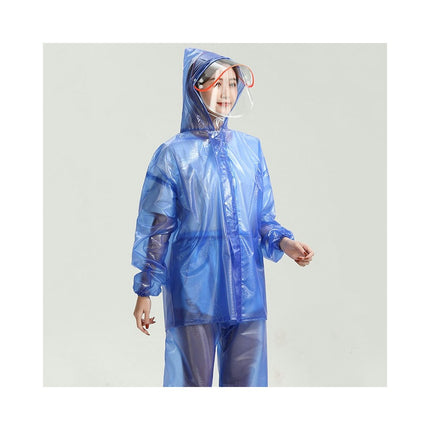 Men's Raincoats Women's Raincoats Lightweight Rain suit Waterproof Rain Jacket And Pants Set