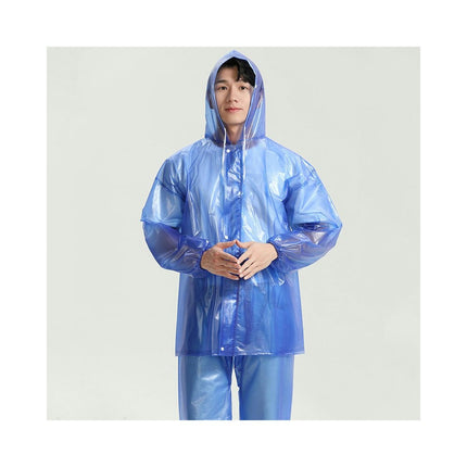 Men's Raincoats Women's Raincoats Lightweight Rain suit Waterproof Rain Jacket And Pants Set